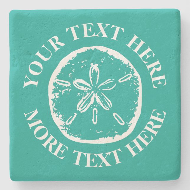 Porta-copo De Pedra Portas copos de calcário personalizadas com casca  (Frente)