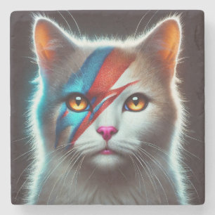 Porta-copo De Pedra Portas copos de gatos!