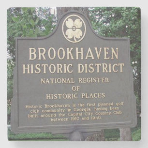 Porta-copo De Pedra Portas copos de mármore de Brookhaven histórico,
