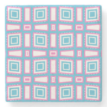 Portas copos de mármore quadradas onduladas