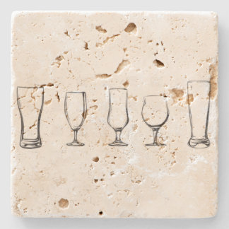 Porta-copo De Pedra Portas copos do bar