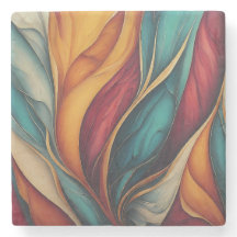 Portas copos vibrantes. Um salto de cor na mesa.