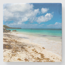 Porta-copo De Pedra praia de Anse Canot em Marie-Galante