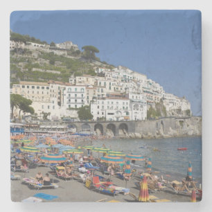 Porta-copo De Pedra Praia em Amalfi, Campânia, Itália