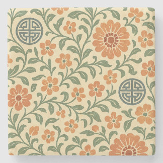 Porta-copo De Pedra Presente inspirado em Hanok, Porta copos de padrão