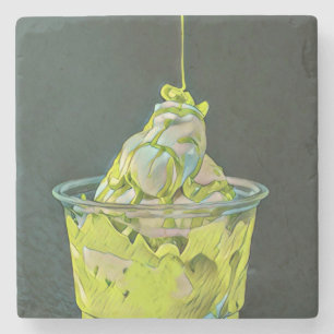 Porta-copo De Pedra Presente no Dia Nacional do Sorvete