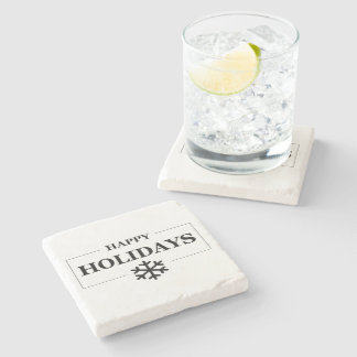 Porta-copo De Pedra Presente Personalizado de Natal Feliz Merry Xmas