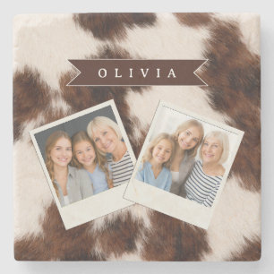 Porta-copo De Pedra Presente Personalizado no Estilo Western Cowgirl c