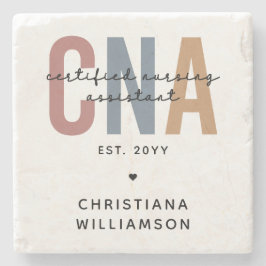 Porta-copo De Pedra Presentes do Assistente de Enfermagem Certificado 