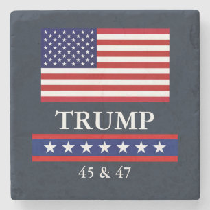 PORTA-COPO DE PEDRA PRESIDENTE DONALD TRUMP SUPORTE DE COPO