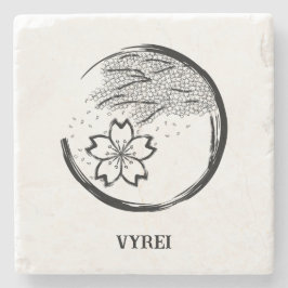 Porta-copo De Pedra Primavera Crest