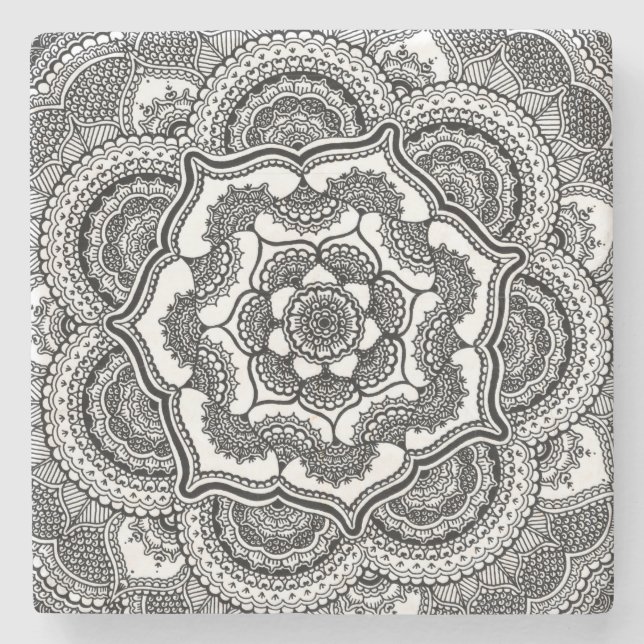 Porta-copo De Pedra Primavera Lotus (Frente)