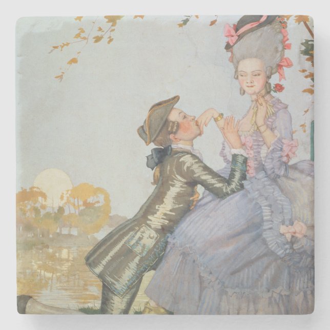 Porta-copo De Pedra Primeiro Amor, 1916 (Frente)