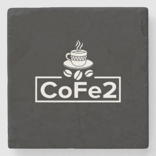 Porta-copo De Pedra Professor de Química Café Lover