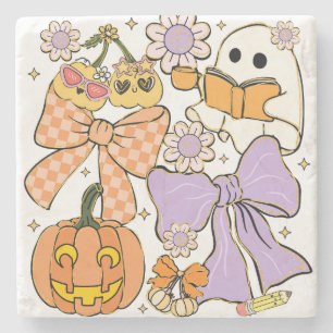 Porta-copo De Pedra Professor Spooky Halloween
