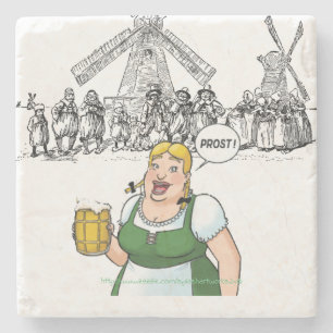 Porta-copo De Pedra "Prost!"