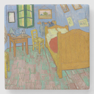 Porta-copo De Pedra Quadro do Quarto de Vincent Van Gogh