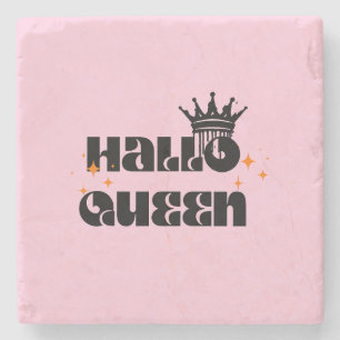 Porta-copo De Pedra Rainha do Halloween, Halloqueen, Arte do Halloween
