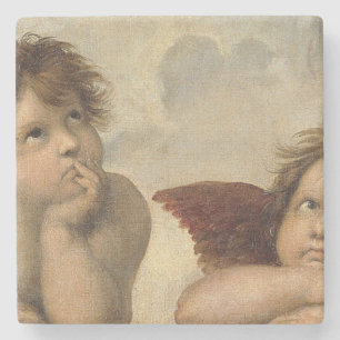 Porta-copo De Pedra Raphael Cherubs Angels