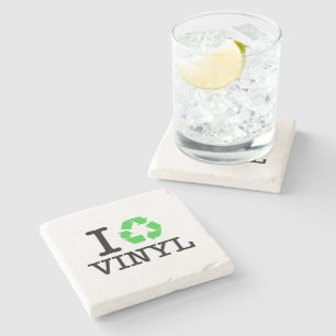 Porta-copo De Pedra Reciclar Vinil