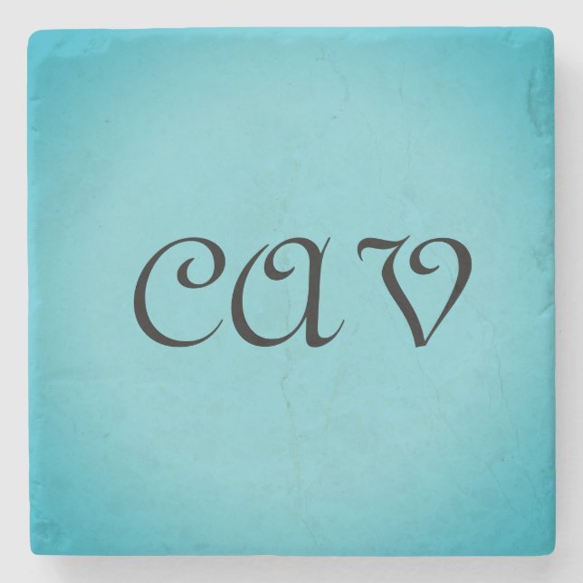 Porta-copo De Pedra Recoleta Cornflower Blue (Frente)