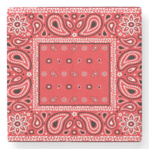 Red bandana paisley bandanas rap hip hop