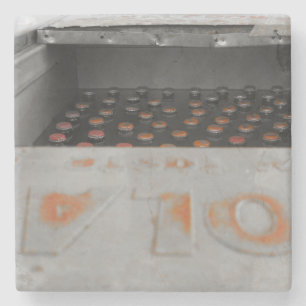 Porta-copo De Pedra Refrigerador do metal