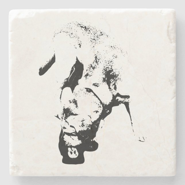 Porta-copo De Pedra Reivindicação do Prêmio - Lab Sketch (Frente)