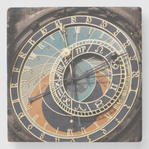 Porta-copo De Pedra Relógio Astronômico em Praga