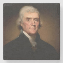 Retrato de Thomas Jefferson (por Rembrandt Peale)