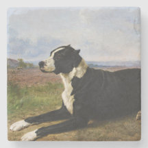 Retrato de um cão Labrador Mastiff (Rosa Bonheur)