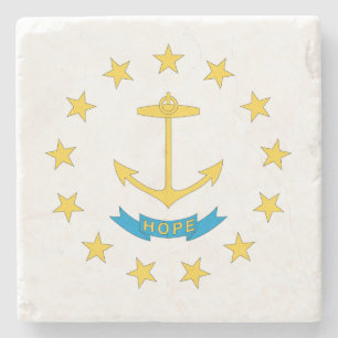 PORTA-COPO DE PEDRA RHODE - BANDEIRA DA ILHA