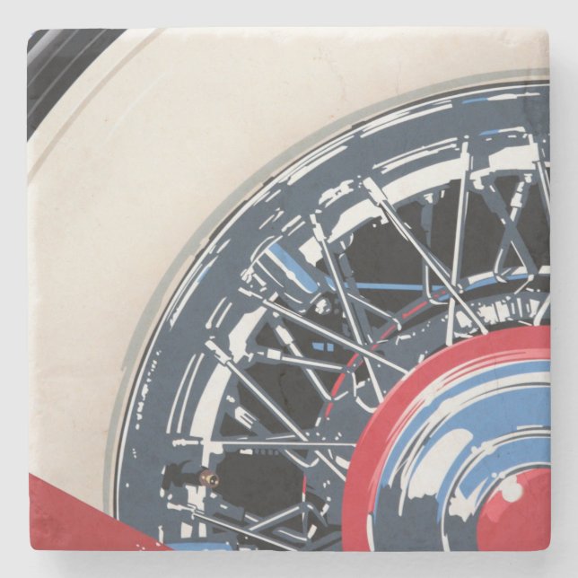 Porta-copo De Pedra Roda (Frente)