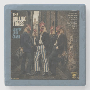 Porta-copo De Pedra Rolling Tones: uma Paródia