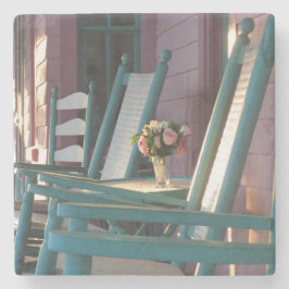 Porta-copo De Pedra Rosas rosa Raios do Sol - Vinha de Martha