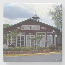 Porta-copo De Pedra Roswell Mill, Roswell Georgia, Roswell Mill