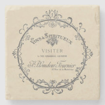 Rótulo Francês Vintage