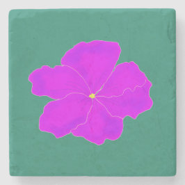 Porta-copo De Pedra Roxo Graceful