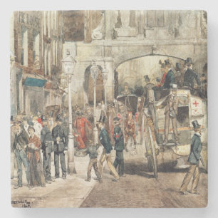 Porta-copo De Pedra Rua de Londres, 1869
