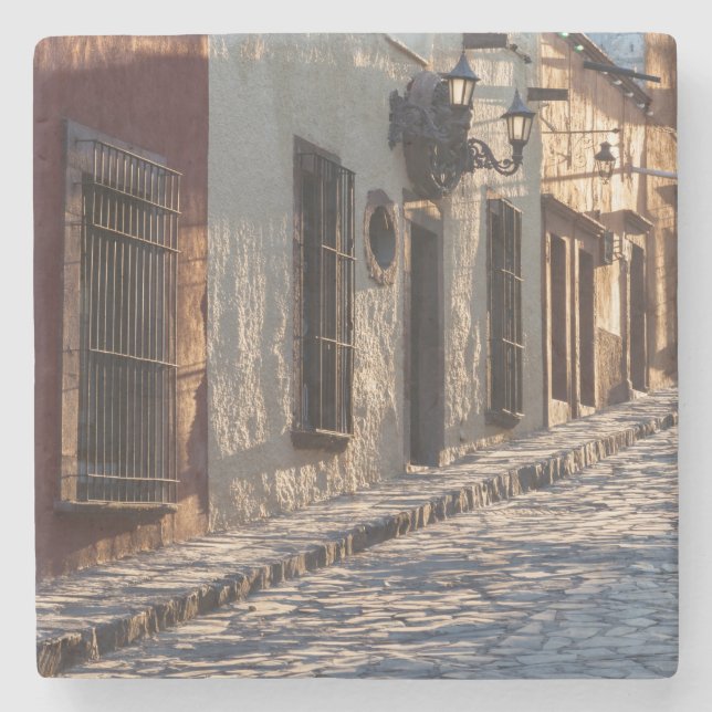 Porta-copo De Pedra Rua de paralelepípedos no México (Frente)
