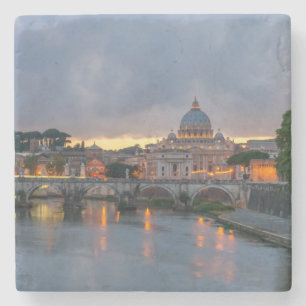 Porta-copo De Pedra Rua, Ponte Angelo, Rua, Basilica de Peter, Roma