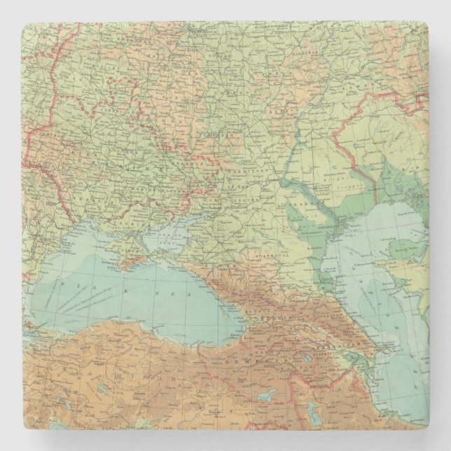 Porta-copo De Pedra Rússia do sul (Frente)