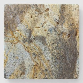 Porta-copo De Pedra Sacramento Califórnia Golden Stone Textura