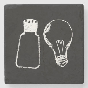 Porta-copo De Pedra Sal e Luz Seja Ye Sal Bíblia Versa Matthew 513-1