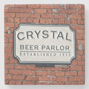 Porta-copo De Pedra Sala de estar de cristal da cerveja, savana,