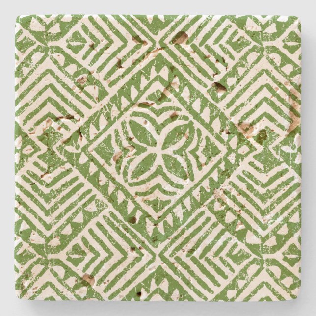 Porta-copo De Pedra Samoan Tapa Bar Havaiano de Tiki - Recipientes de  (Frente)