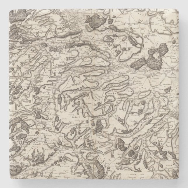 Porta-copo De Pedra Santo Omer (Frente)