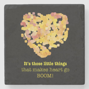 Porta-copo De Pedra São essas pequenas coisas que...