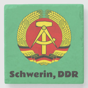 Porta-copo De Pedra Schwerin, DDR, Schwerin, Alemanha, Ossi da Alemanh