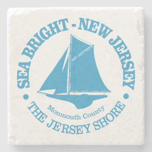 Porta-copo De Pedra Sea Bright (loop)